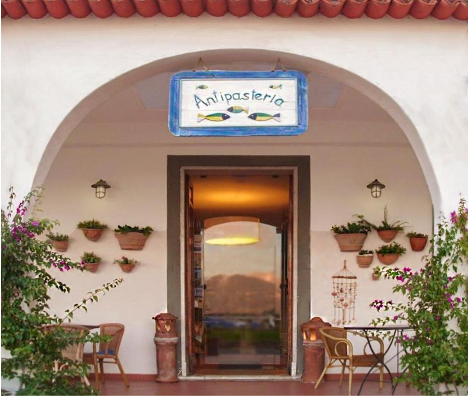 Hotel Sette Archi Bocca di Magra Exterior foto