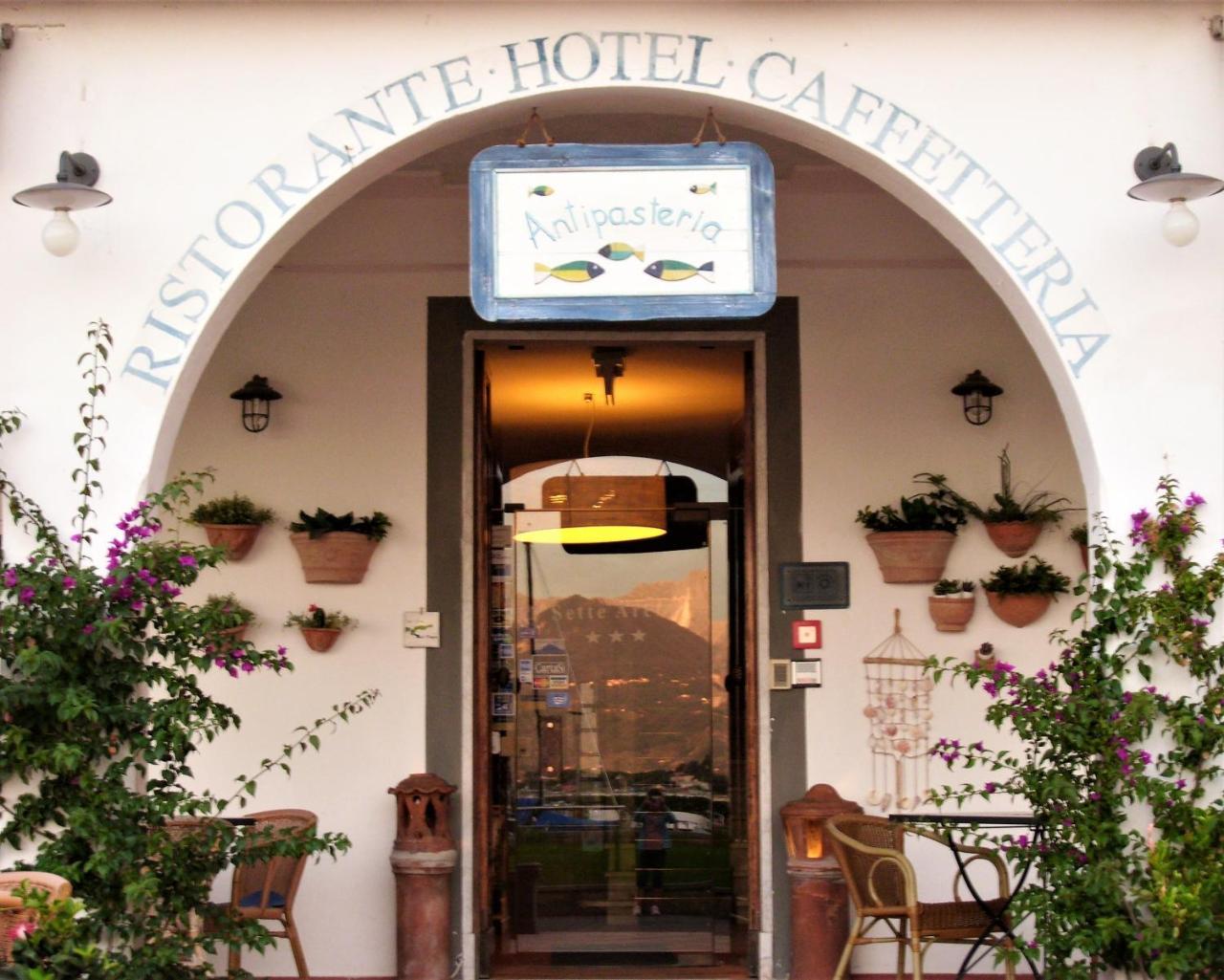 Hotel Sette Archi Bocca di Magra Exterior foto